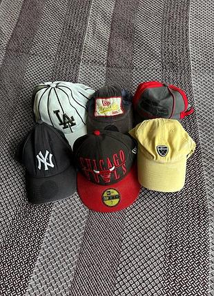 Кепки чоловічі бейсболки vintage nike puma sport mercedes оригінал new era б у