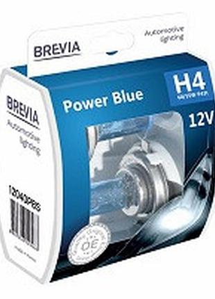 Лампа 12v h4 60/55w + 30% power blue "brevia" (12040pbs) (box-2шт)