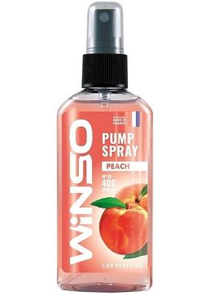 Освіжувач спрей 75ml - "winso" - pump spray - peach (персик) 531400 (12шт/уп)