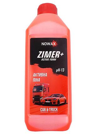 Активна піна 1l "nowax" nx01158 zimer+ active foam концентрат 1:9 (9шт./уп.)