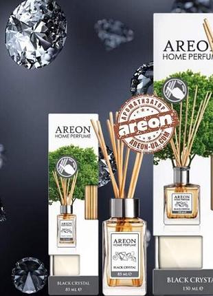 Ароматизатор 85ml - "areon" нome perfume black crystal (чорний кристал) (ps3)