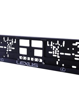 Рамка номера lexus "книжка"