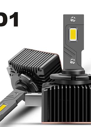 Лампа led d1s d-series 70w 14000lm csp dc12v 6000k ip68 +200% яскравіше