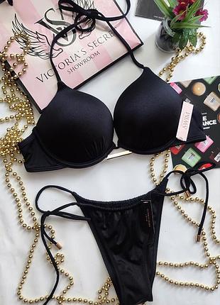 Бюстгальтер push up bombshell victoria's secret 34b 75b 36b 80b 36c 80c купальник стринги