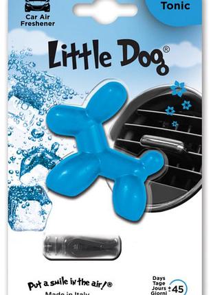 Освіжувач на обдув "little dog" тонік (tonic blue) ed1010