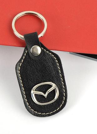 Брелок для ключів шкіра mazda