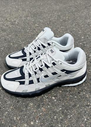 Кросівки nike p-6000 комбіновані сірі 44