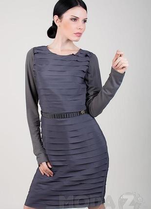 Платье cavalli cv-trw-210-6*61 женск. темно/серый 40 (46 095)