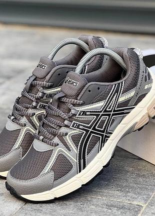 Чоловічі сірі кросівки asics gel kahana 8 grey white х асікс 41