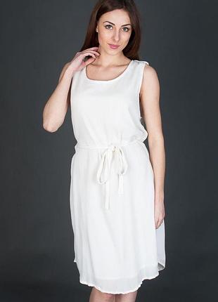 Платье kaffe 540581*67 женск. кремовый 44 (98 145)
