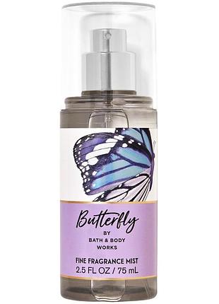 Парфюмированный спрей для тела bath & body works butterfly travel mist