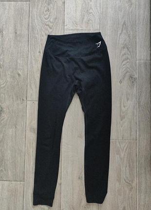 Gymshark push up чорні лосини м-л