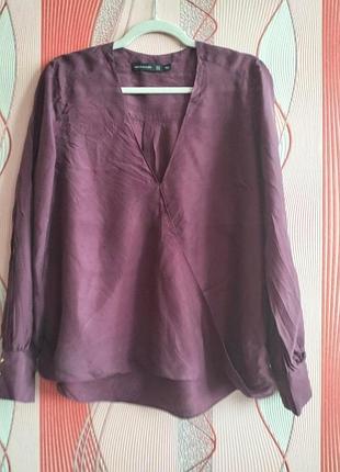 Шовкова блуза karen millen xl