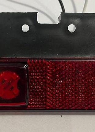 Ліхтар габарит боковий діод led червоний з кронштейном m720309 ld128