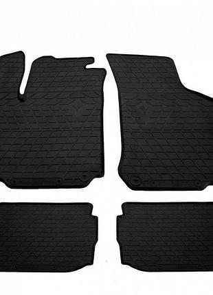 Резиновые коврики в салон для volkswagen golf iv (1997-2003) комплект з 4 штук (stingray)