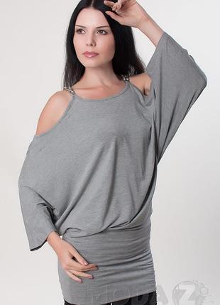 Туника pinko waa-11426*62 женск. светло/серый s (47 588)