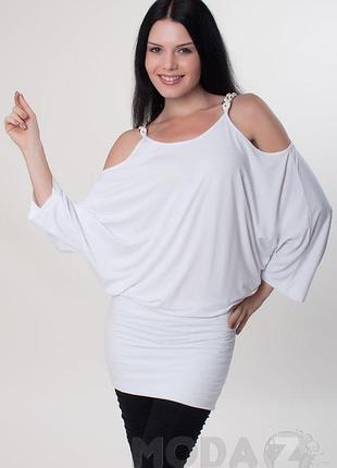 Туника pinko waa-11426*01 женск. белый s (47 586)