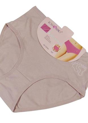 Женские термо трусики 4xl капучино rosa junio cz6942