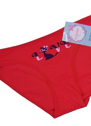 Жіночі сліпи кішечка kokowei 2xl червоні 1144