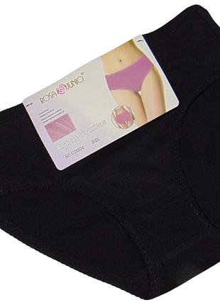 Трусики термо l-xl черные rosa junio cz6804