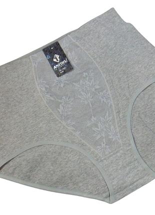 Високі трусики стягувальні 3xl сірі anttifu 163