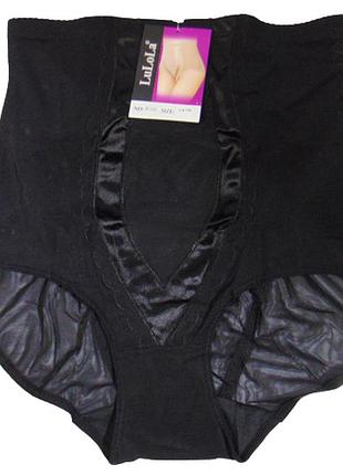 Утяжка высокие трусы lulola 9055 3xl черные