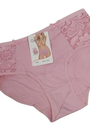 Женские трусы слипы gerricoll 2xl пудровые 1801