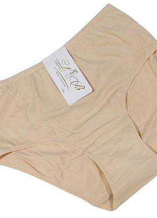 Трусики классические с хорошей посадкой 2xl бежевые lb underwear 509