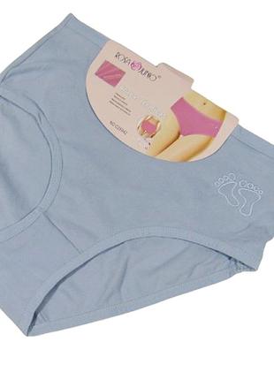 Женские термо трусики 2xl голубые rosa junio cz6942