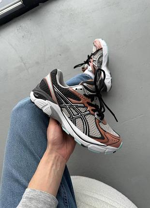 Бежеві кросівки asics gt 2160 oyster grey brick dust х асікс 42