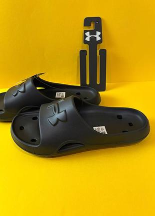 Чоловічі шльопанці тапки under armour locker 44, 45, 46, 47, 48, 52 розмір