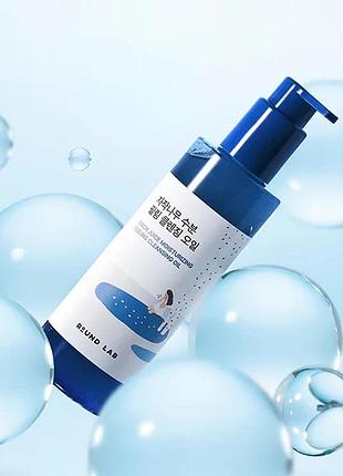 Гідрофільна олія з березовим соком round lab birch juice moisturizing peeling cleansing oil 200 мл