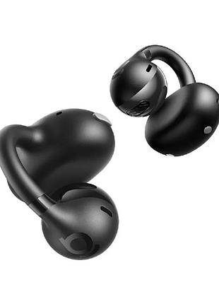 Беспроводные наушники baseus bass bc1 open-ear bluetooth 5.4, tws, с микрофоном, black