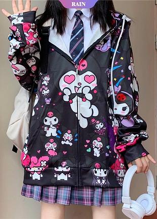 Толстовка kuromi anime