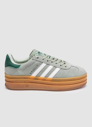 💕 женские кроссовки adidas gazelle bold w turquoise