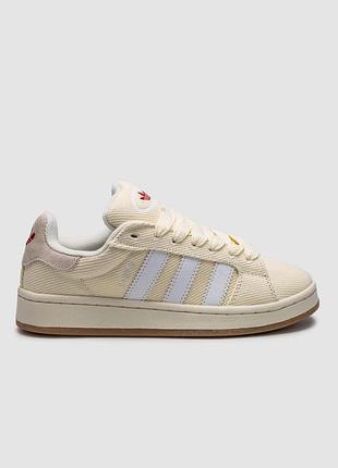 💕 жіночі кросівки adidas campus 00s off white beige white