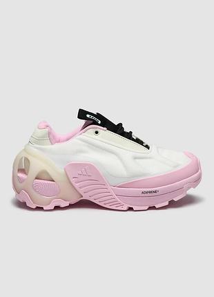 💕 женские кроссовки adidas edge runner white/pink