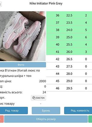 Nike initiator pink grey