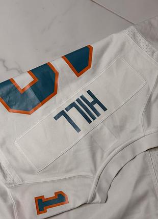 Джерсі nike nfl miami dolphins #10 tyreek hill (розмір m) / оригінальна футболка nfl маямі долфінс 7