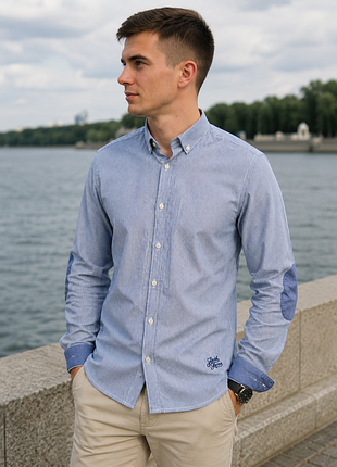Нова сорочка jack & jones xl з біркою | 100% бавовна | premium casual