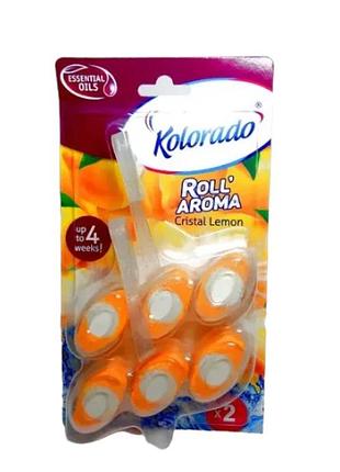 Підвісний блок туалетний kolorado duopack cristal lemon 9295 уцінка термін до 03.25