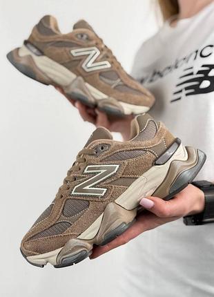 Жіночі кросівки new balance 9060 brown