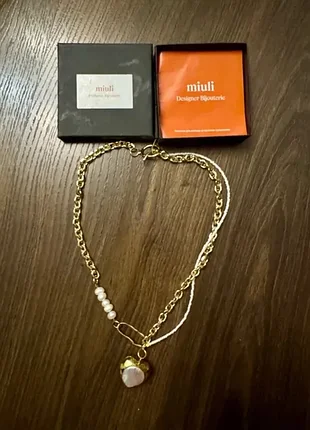 Кольє miuli з барочною перлиною