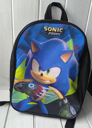 Дошкільний рюкзак сонік sonic дитячий рюкзак в садочок
