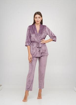 Костюм велюровый женский julia 003 46/l 46/l