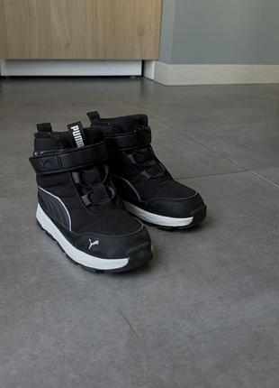 Дитячі черевики puma evolve toddler boots