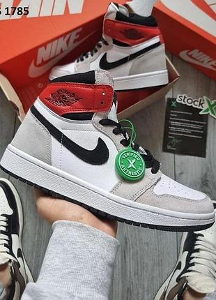Стильные кроссовки nike air jordan 1 retro high