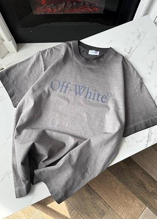 Футболка жіноча оверсайз off white чоловіча нова
