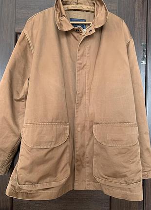 Коричнева чоловіча куртка checkpoint jacket, стилізована брендом gerard.