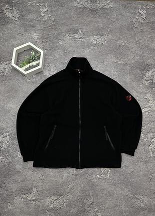 Фліс mammut оригінал чорна кофта фліска на блискавці маммут куртка gorpcore